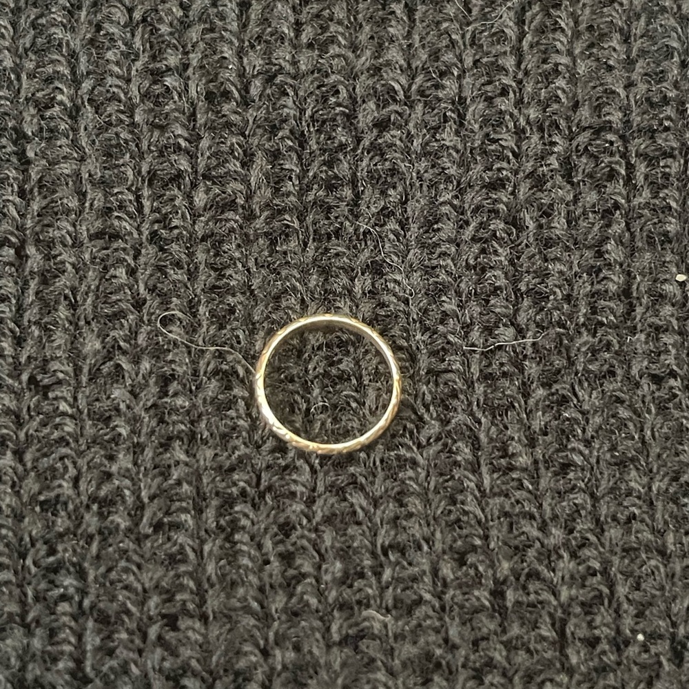 Elegant Gold Ring made for infant